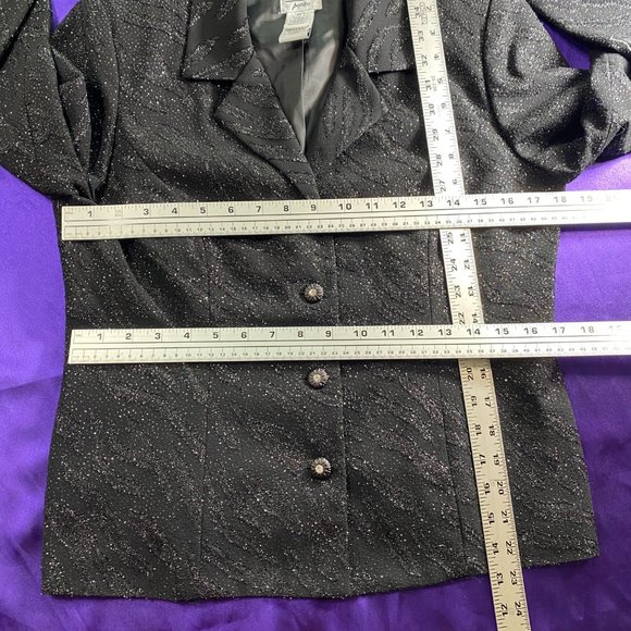📌R&M Richards  Timeless Sparkle Fancy Formal Party Blazer - Picture 6 of 13